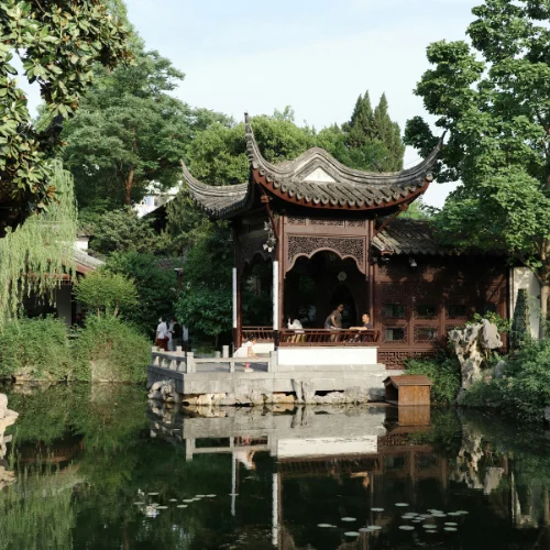 Grup de viatge Suzhou canals