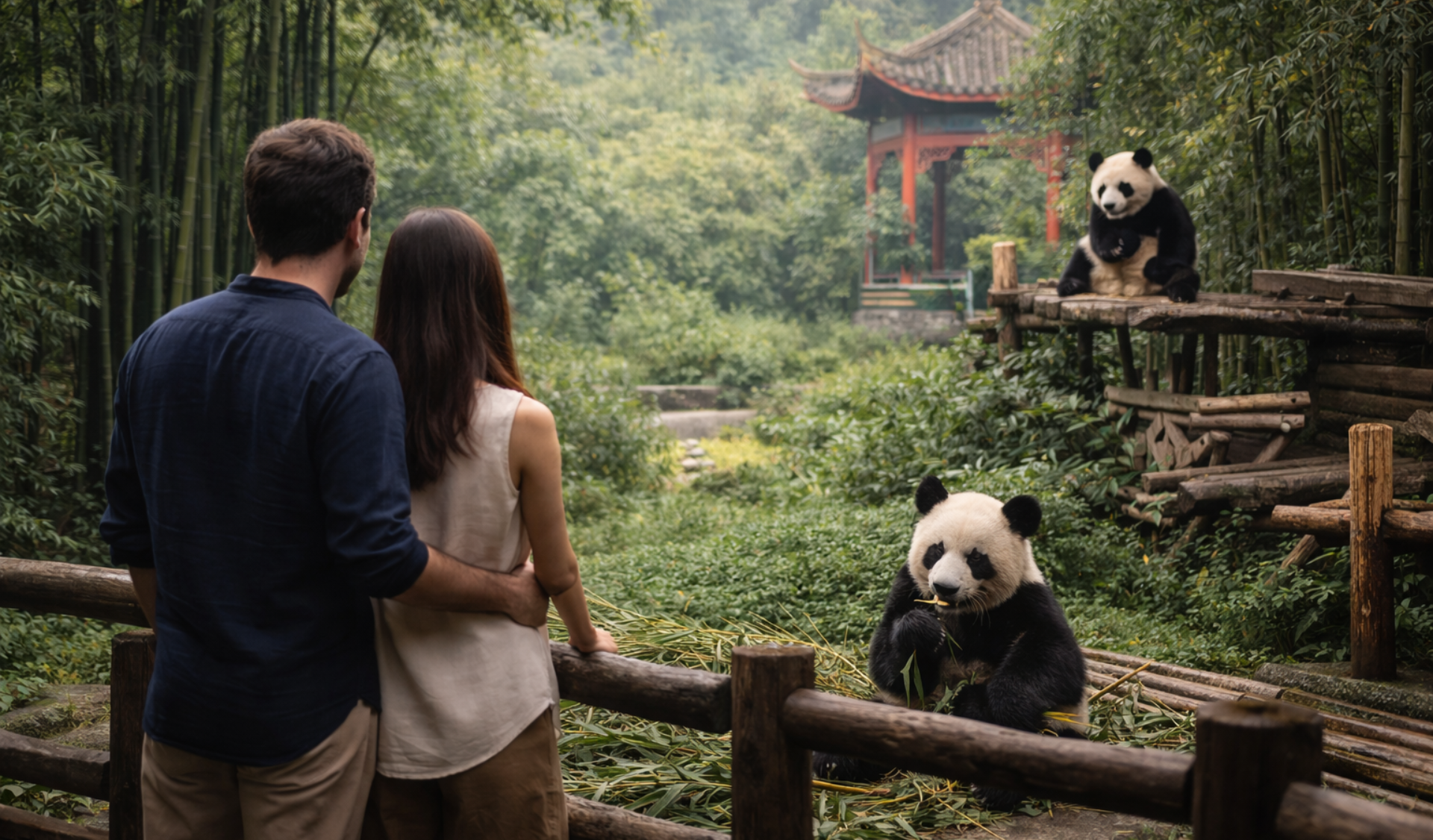 China Lugar del Oso Panda header
